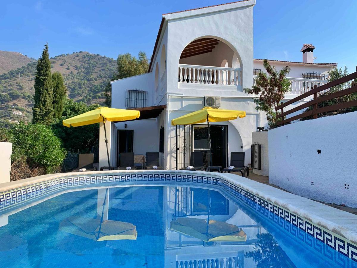 Villa Barbara Piscina Vallada Con Barbacoa By Andaraholidays マラガ エクステリア 写真
