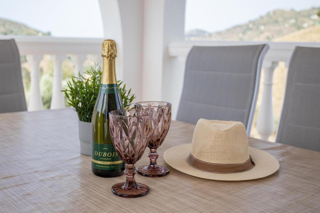Villa Barbara Piscina Vallada Con Barbacoa By Andaraholidays マラガ エクステリア 写真