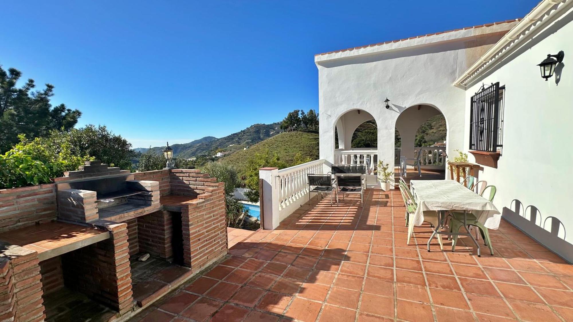 Villa Barbara Piscina Vallada Con Barbacoa By Andaraholidays マラガ エクステリア 写真